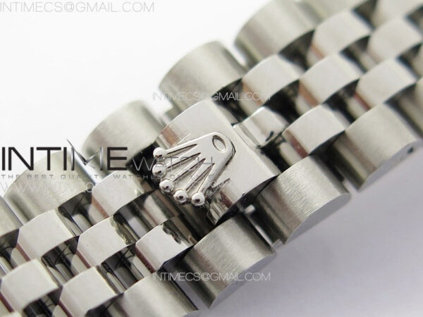 Datejust 28mm 279179 SS APSF Best Edition Ice Blue Dial Sticks Crystals Markers on SS Jubilee Bracelet NH05 – Bild 15