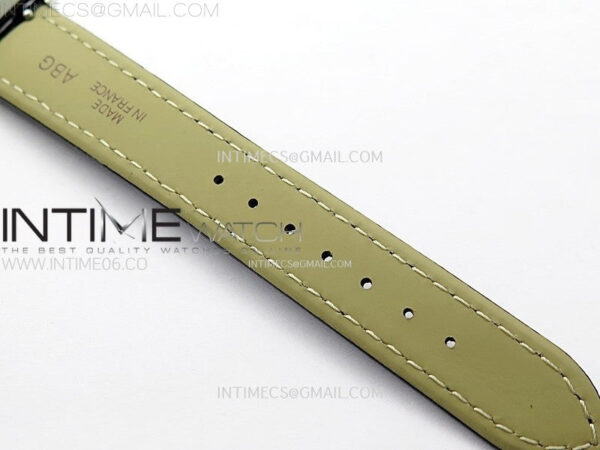 Tank Must Ladies 22mm SS AF 1:1 Best Edition White Dial on Black Leather Strap Ronda Quartz – Bild 15