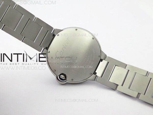 Ballon Bleu 42mm SS K3F 1:1 Best Edition White Texture Dial on SS Bracelet A2824 – Bild 15