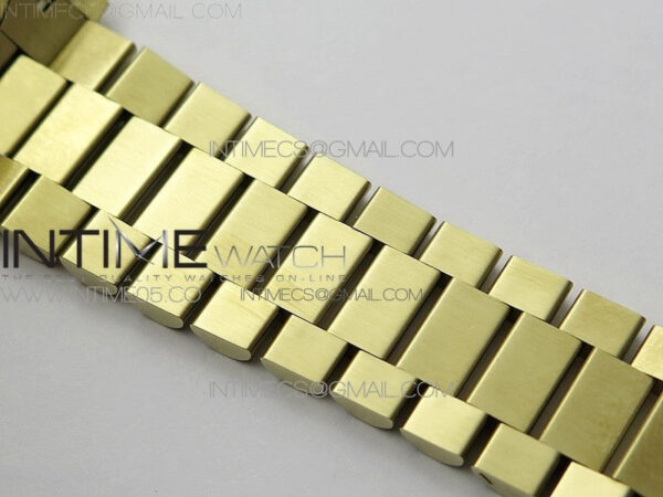 Day-Date 40mm 228239 BP New Dial Version 904 YG  Stick Markers YG Dial on YG President Bracelet A2836 – Bild 15