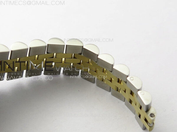 DateJust 31mm 278274 904L SS/YG GMF Best Edition Green Flowers Crystals Dial on 904L SS/YG Jubilee Bracelet A2824 – Bild 14