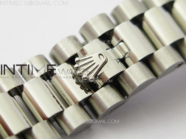 Datejust 28mm 279179 SS/Crystals APSF Best Edition Ice Blue Dial Sticks Crystals Markers on SS President Bracelet NH05 – Bild 15