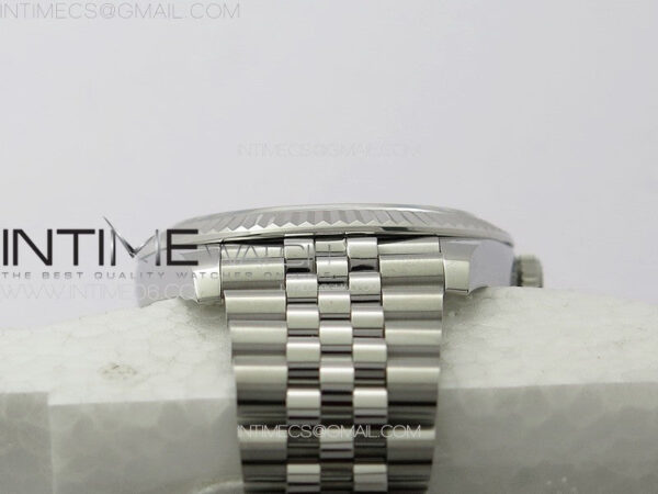 DateJust 41 126334 ZF 1:1 Best Edition 904L Steel Blue Dial Stick Marker on Jubilee Bracelet A2824 (Free Key Ring) – Bild 18