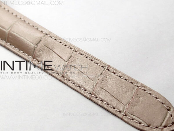 Ballon Bleu 36mm SS K3F 1:1 Best Edition Pink Textured Dial on Pink Leather Strap A076 – Bild 15