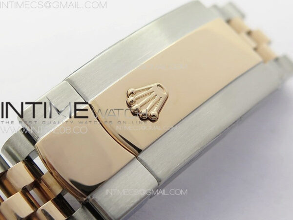 DateJust 36 SS/YG 126231 Diamonds Bezel JDF 1:1 Best Edition New Silver Dial on Jubilee SS/YG Bracelet – Bild 15