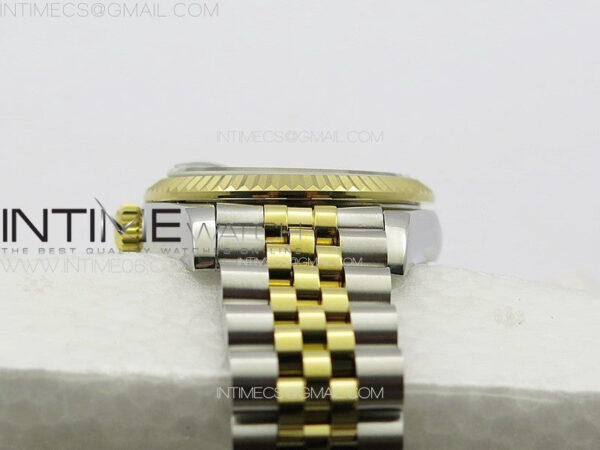 DateJust 31mm 72610 SS/YG APSF Best Edition Blue Flowers Crystals Dial on Jubilee Bracelet A2824 – Bild 15