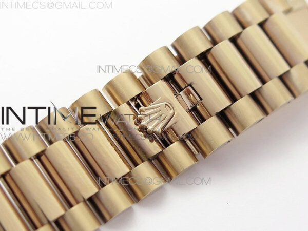 Day-Date 40mm 228239 BP New Dial Version 904 RG T Crystal Markers RG Dial on RG President Bracelet A2836 – Bild 16