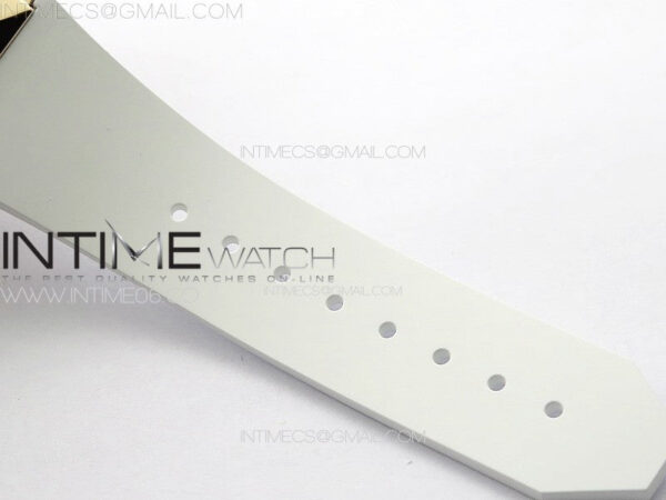 Classic Fusion Orlinski RG APSF 1:1 Best Edtion White Faceted Dial on White Rubber Strap A2892 – Bild 16