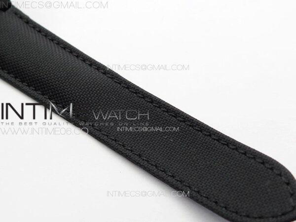 Ballon Bleu 42mm DLC K3F 1:1 Best Edition Black Texture Dial on Black Leather Strap A2824 – Bild 16
