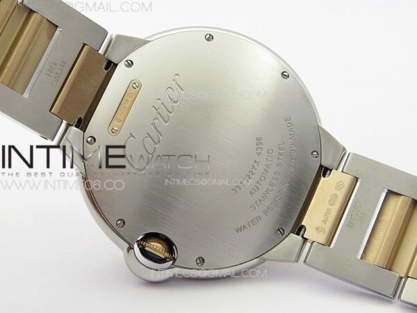 Ballon Bleu 42mm SS/RG K3F 1:1 Best Edition White Texture Dial on SS Bracelet A2824 – Bild 16