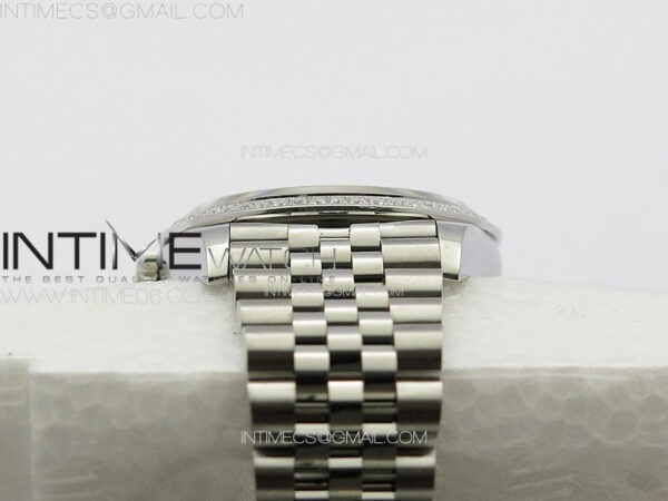 DateJust 36 SS 126233 Diamonds Bezel JDF 1:1 Best Edition New Green Dial on Jubilee SS Bracelet – Bild 16