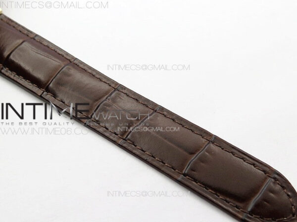 Ballon Bleu 36mm RG K3F 1:1 Best Edition White Textured Dia Markers Dial On Black Leather Strap A076 – Bild 16