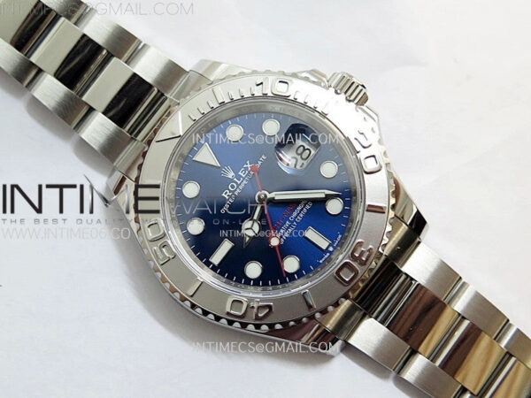 Yacht-Master 126622 904L C+F 1:1 Best Edition Blue Dial on SS Bracelet VR3235 – Bild 16