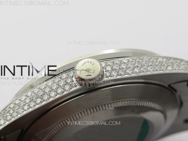 DateJust 41 126300 Full Paved Diamonds Rainbow 904 GSF Best Edition Diamonds Dial Arabic Markers on Jubilee Bracelet VR3235 – Bild 16