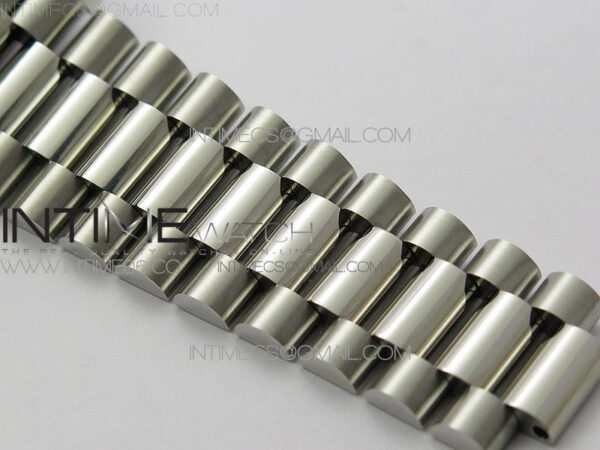 Day Date 40mm SS BP 1:1 Best Edition Gray Stick Dial on SS Bracelet A2836 – Bild 16