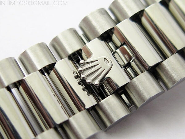 Day Date 40mm 228239 Gain Weight SS/tungsten APSF 1:1 Best Edition Ice Blue Dial T Crystals Markers on SS President Bracelet A2836 – Bild 16
