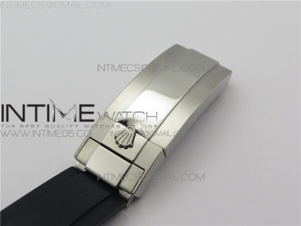 Yacht-Master 226659 42mm BP Maker Best Edition Black Ceramic Bezel on Oysterflex Rubber Strap A2824 – Bild 15
