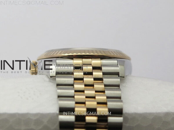 DateJust 36 SS 126231 904L SS/RG VSF 1:1 Best Edition Silver Fluted Dial Diamonds Markers on Jubilee Bracelet VS3235 – Bild 16
