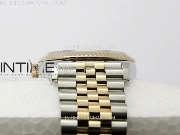 DateJust 36 SS 126231 904L SS/RG VSF 1:1 Best Edition Gray Fluted Dial Diamonds Markers on Jubilee Bracelet VS3235 – Bild 17