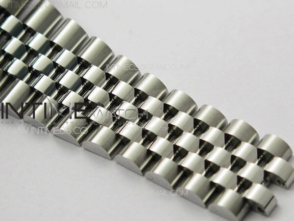 DateJust 41 126334 ZF 1:1 Best Edition 904L Steel Blue Dial Stick Marker on Jubilee Bracelet A2824 (Free Key Ring) – Bild 16