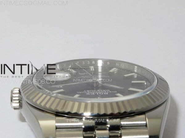DateJust 41 126334 Clean 1:1 Best Edition 904L Steel Black Stick Dial on Jubilee Bracelet VR3235 – Bild 17