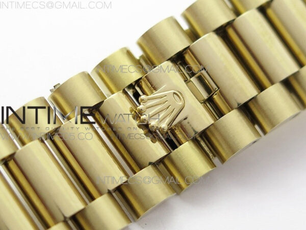 Day-Date 40mm 228239 BP New Dial Version 904 YG  Stick Markers YG Dial on YG President Bracelet A2836 – Bild 16