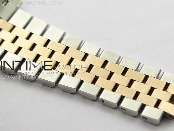 DateJust 41 126334 SS/RG GMF 1:1 Best Edition Gray Fluted Dial on SS/RG Jubilee Bracelet – Bild 17