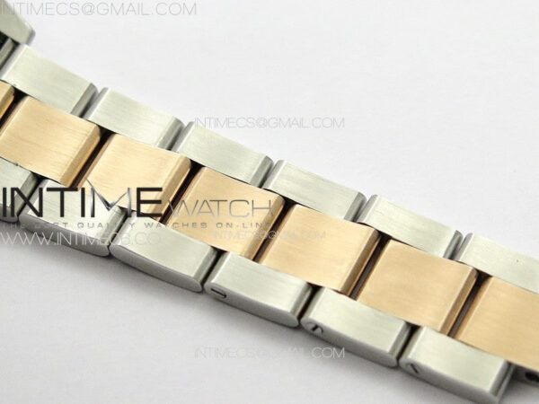 DateJust 31mm 72610 SS/RG APSF Best Edition Blue Flowers Crystals Dial on Oyster Bracelet A2824 – Bild 17