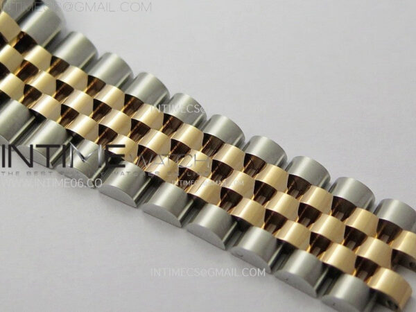 DateJust 36 SS 126231 904L SS/RG VSF 1:1 Best Edition Silver Fluted Dial Diamonds Markers on Jubilee Bracelet VS3235 – Bild 17