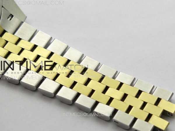 DateJust 41 126334 SS/YG GMF 1:1 Best Edition Gold Fluted Dial on SS/YG Jubilee Bracelet – Bild 17
