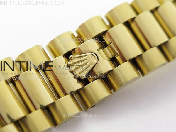 DateJust 31mm 178271 YG APSF Best Edition Blue MOP Dial Crystal Markers on President Bracelet A2824 – Bild 17