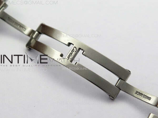 Ballon Bleu 33mm SS V20F 1:1 Best Edition White Textured Dial on SS Bracelet Gen Cal.157 Quartz – Bild 17