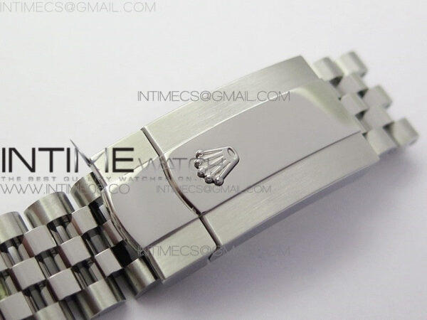 DateJust 41 126334 SS BP 1:1 Best Edition New Version Black Crystal Markers Dial on Jubilee Bracelet – Bild 17