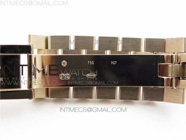Day-Date 36 128239 RG BP Best Edition Pink Gold Sticks Markers Dial on RG President Bracelet – Bild 17