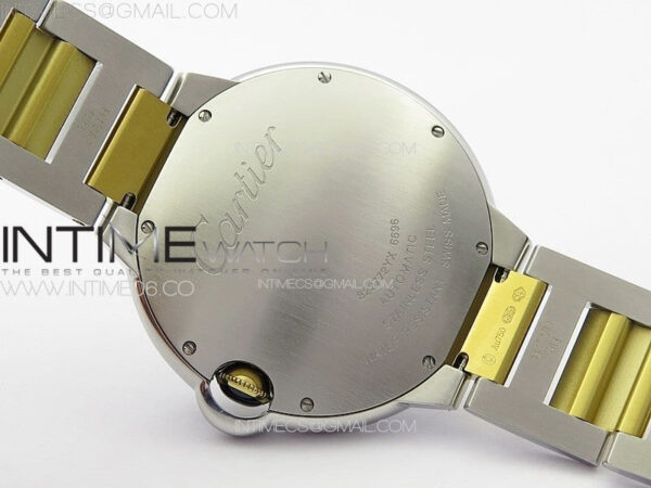 Ballon Bleu 42mm SS/YG K3F 1:1 Best Edition White Texture Dial on SS Bracelet A2824 – Bild 17