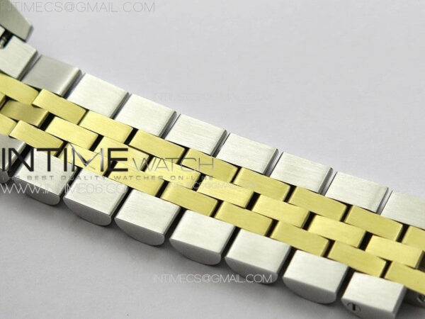 DateJust 31mm 72610 SS/YG APSF Best Edition Blue Flowers Crystals Dial on Jubilee Bracelet A2824 – Bild 16