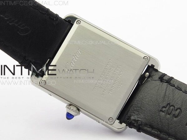 Tank Louis Ladies 25mm SS 8848F 1:1 Best Edition White Dial on Black Leather Strap Ronda Quartz – Bild 17