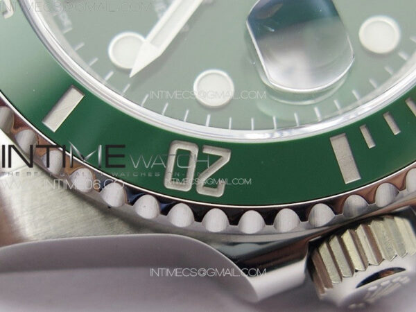 Submariner 116610LV 904L SS Case CF 1:1 Best Edition Green Dial On 904L Bracelet SA3135 – Bild 17