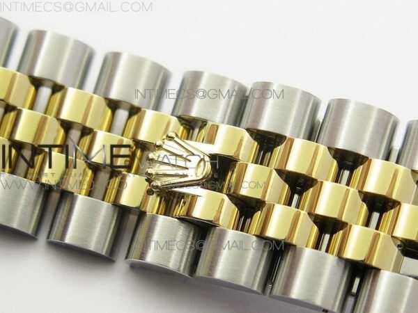 DateJust 36 SS/YG 116233 ARF 1:1 Best Edition 904L Steel Gold Dial Diamonds Markers on Jubilee Bracelet SH3135 V2 – Bild 17