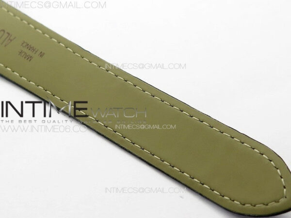 Ballon Bleu 42mm SS K3F 1:1 Best Edition Blue Texture Dial on Blue Leather Strap A2824 – Bild 17