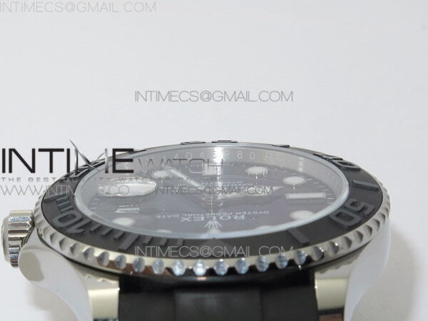 Yacht-Master 42mm 226659 3EF 1:1 Best Edition 3D Black Ceramic Bezel on Black Rubber Strap VS3235 – Bild 17