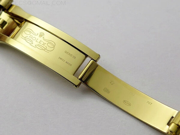 Day Date 40mm 228238 Gain Weight YG/tungsten APSF 1:1 Best Edition Green Dial Roman Markers on YG President Bracelet A2836 – Bild 14