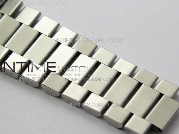 Day Date 40mm SS BP 1:1 Best Edition Gray Stick Dial on SS Bracelet A2836 – Bild 17