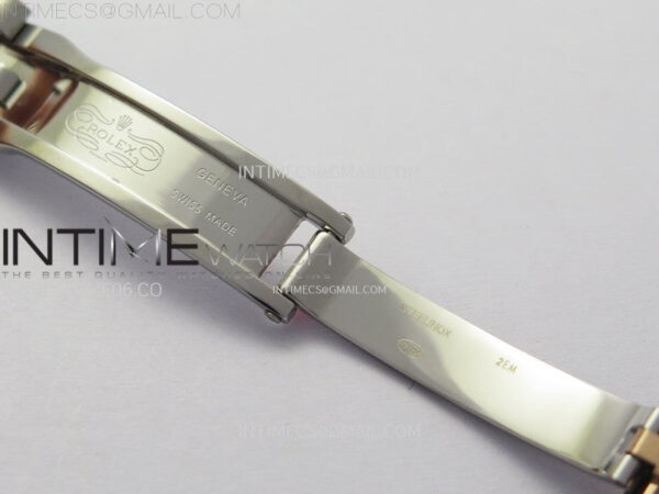 Datejust 28mm 279171 Smooth Bezel SS/RG APSF Best Edition Gray Dial Roman Markers on SS Jubilee Bracelet NH05 – Bild 18