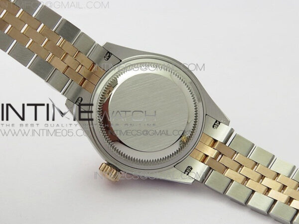 Datejust 28mm 279173 SS/RG BP Best Edition Blue Texture Dial on SS/RG Jubilee Bracelet ETA2671 – Bild 18