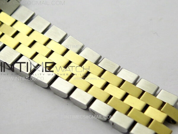 DateJust 36 SS 126233 904L SS/YG VSF 1:1 Best Edition Gold Fluted Dial Diamonds Markers on Jubilee Bracelet VS3235 – Bild 18