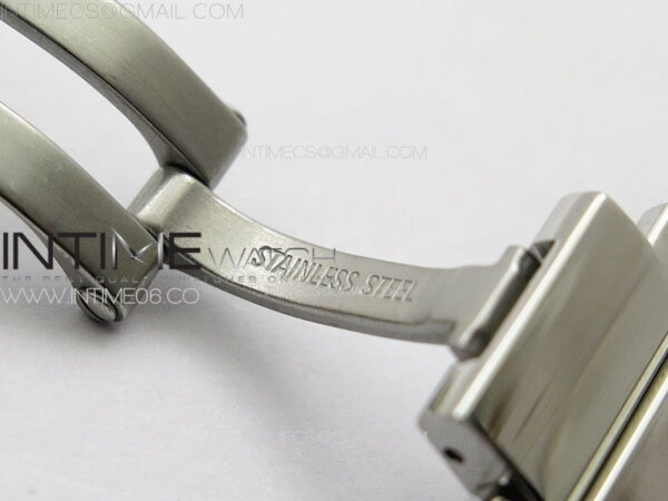 Tank Louis Ladies 25mm SS 8848F 1:1 Best Edition White Dial on SS Bracelet Ronda Quartz(Free leather strap) – Bild 18