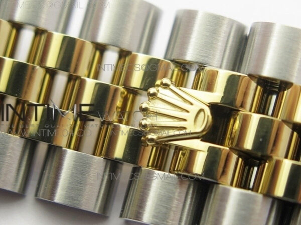 DateJust 36 SS/YG 116233 ARF 1:1 Best Edition 904L Steel Gold Dial Diamonds Markers on Jubilee Bracelet SH3135 V2 – Bild 18
