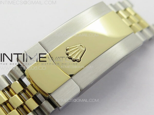 DateJust 41 126334 SS/YG GMF 1:1 Best Edition Gold Fluted Dial on SS/YG Jubilee Bracelet – Bild 18