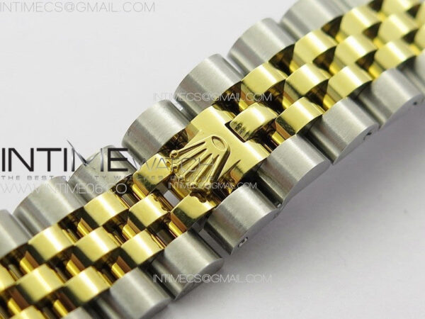 DateJust 31mm 72610 SS/YG APSF Best Edition Blue Flowers Crystals Dial on Jubilee Bracelet A2824 – Bild 18